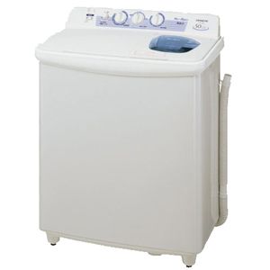 日立　2槽式洗濯機　5kg PS-50AS-W　【北海道沖縄を除き送料無料】