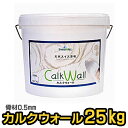 【送料無料】漆喰塗料 カルクウォール 0.5mm 25kg ...