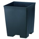 鉢カバー ラクア 310型 チャコール 31×31×H39cm【大和プラ販 ヤマトプラスチック鉢 4903266722913】