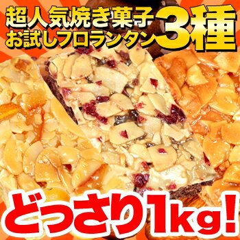 【送料無料】大容量 訳ありスイーツ 簡易包装！新フロランタン 3種どっさり1kgセット（プ…...:zakkacocker:10035354