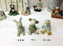 大人気!ガーデンマスコット アニマル ノーティアニマル Cウサギ サル ペンギン 置物 アニマル 動物