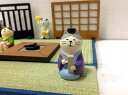 コンコンブル 猫林一茶猫 ネコ キャット ガーデンマスコット 置物 ミニチュアマスコット オーナメント 61603