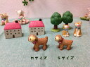 ノーティガーデン トイプードル Mサイズミニチュア ガーデンマスコット 犬 ドッグ いぬ 置物 小物 【RCP】