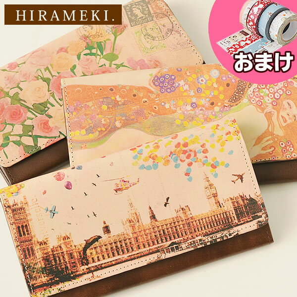 【ポイント5倍】財布 【送料無料＆期間限定おまけ付】【HIRAMEKI ヒラメキ】 アート…...:zakkashop:10004449