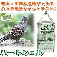 【代引手数料無料】【ハートジェル】鳥被害でお困りの方必見！塗るだけで簡単ハト忌避剤