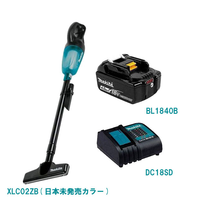 マキタ 掃除機 クリーナー 充電式 コードレス 18V MAKITA XLC02ZB 限定