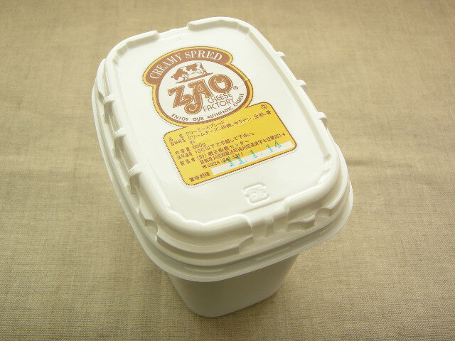 【マラソン201207_食品】【がんばろう！宮城】一番人気！蔵王チーズクリーミースプレッドプレーン