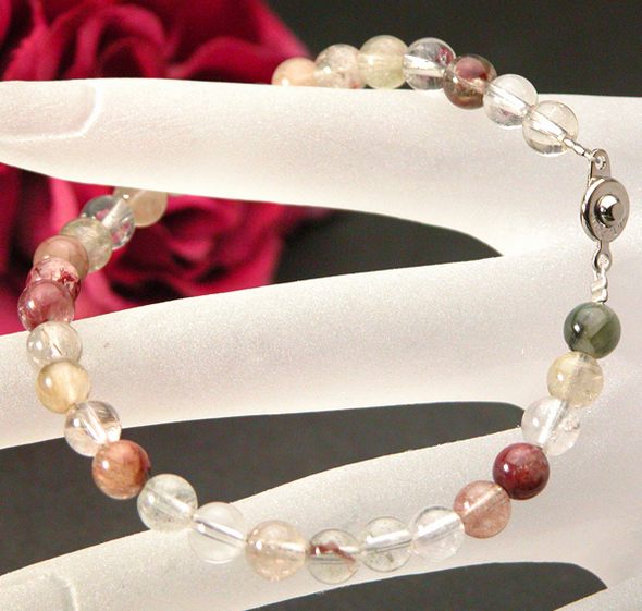 ミックスルチルクオーツ【オリジナル・ブレスレット】