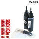 Lm canon BC-360 BC-345 BC-340 BC-310 BC-90 BC-70 p lߑւCN 痿(60ml t  NBC340BK3 