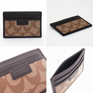 コーチCOACHメンズカードケース名刺入れ定期券入れパスケースシグネチャー74759SKHBRブランド人気