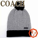 コーチ 帽子 COACH ニットキャップ ニット帽子 リブニット ハット レディース 85213BKMC ブランド 人気【02P26Mar16】