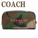 コーチ バッグ COACH コーチ メンズ セカンドバッグ クラッチバッグ アウトレット トラベル セカンドポーチ カモフラージュ カモ 迷彩柄 ブランド 93446DYA ブランド 人気