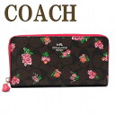コーチ 財布 COACH レディース 長財布 花柄