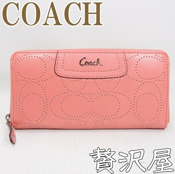 【到着後レビューを書いて送料無料!!】COACHコーチ 財布 長財布 レディース COACH 45560SVCO