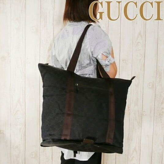 【レビューを書いて送料無料!!】GUCCIグッチ バック バッグ GUCCIグッチ トート トートバッグ GGキャンバス 折り畳みトート GUCCI 152332-F5DDN-1086【RCPmara1207】