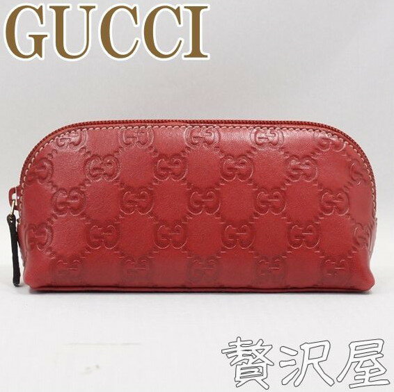 【到着後レビューを書いて送料無料!!】GUCCIグッチ ポーチ GUCCIグッチ グッチシマ GG柄 コスメポーチ GUCCI 272367-AH00G-6507【YDKG 円高還元 ブランド】【02P123Aug12】グッチ新作!!シマのポーチが入荷♪