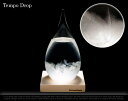 Tempo Drop / テンポドロップ Perrocaliente ペロカリエンテオブジェ ストームグラス Storm Glass 雫 結晶 100%【あす楽対応_東海】