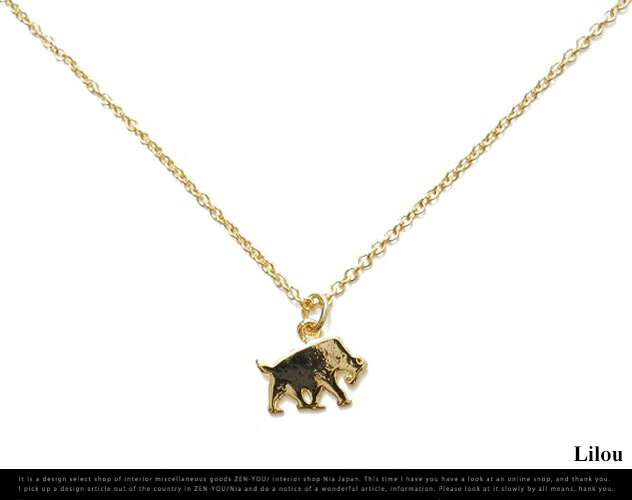 DINOSAUR NECKLACE mammoth / _Ci\[lbNX }X Lilou  Tt@ lbNX  WG[ ANZT[ yyΉ_Cz