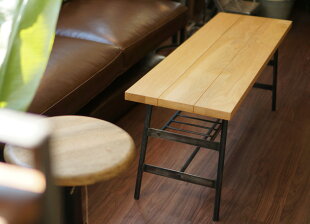 SHINBASUSOLIDBENCH110/シンバスソリッドベンチ110ダイニングチェアー椅子チェアベンチアイアンチェアウォールナットミッドセンチュリーwoodsteelBIMAKESビメイクス【代引不可】