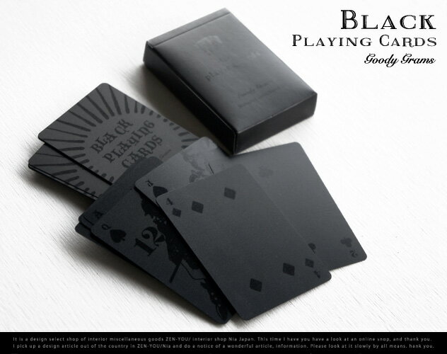 BLACK PLAYING CARDS / ブラックトランプ Goody Grams グッ…...:zen-you:10001677