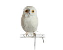 Owl White@ySzʁ@tNE PUEBCO Artificial BirdsvGuR A[eBtBVo[h108070yyΉ_Cz