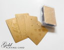 Gold Playing Cards S[h gv LORF t DETAIL   _C 