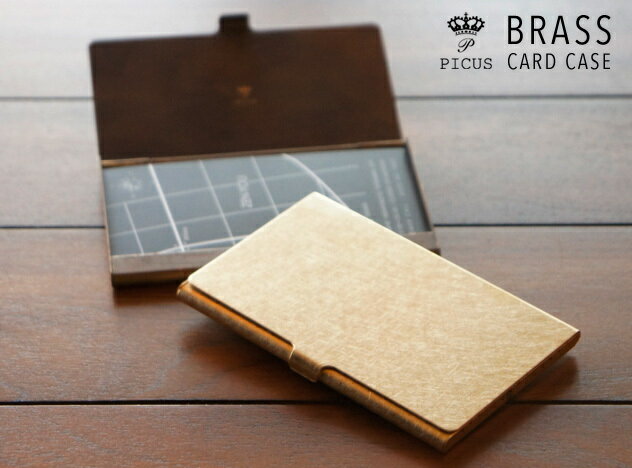 BRASS CARD CASE/uX J[hP[X^J@C@AeB[N@K/Picus sNX h@h@P[X   _C 