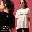 グッチ レディース Tシャツ GUCCI 半袖 ロゴ ヴィン...