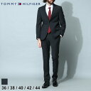 ショッピングmarc トミーヒルフィガー メンズ スーツ TOMMY HILFIGER ブランド ジャケット スラックス 背広 ストレッチ 千鳥 シングルビジネス フォーマル 大きいサイズ TMARCHERALE0072
