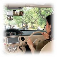 後部座席のお子さんが気になりませんか?振り向かずに様子を確認出来る!出産祝いにも最適!ワコー社製≪新品10%OFF≫サポートミニミラー