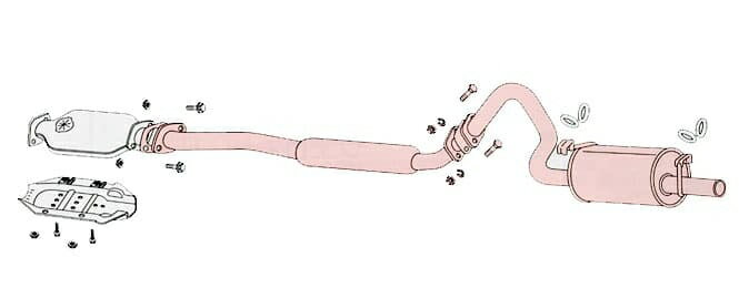 (発送先自動車関連業者のみ)フジツボ Legalis R レガリス アール KP61 スターレット 4K・4K-E S53.2〜S59.9 750-21011