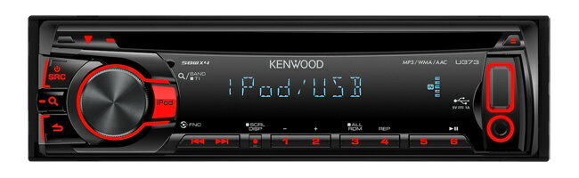 KENWOOD/ケンウッド iPod/iPhone対応CD/USBレシーバー U373R
