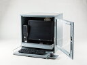 送料無料 防塵ラック PCケース ホコリ 排熱 盗難防止 工場使用可 セイテック Tidy Box TFT G5 グレー