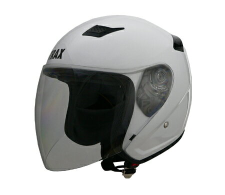 STRAX SJ-8ジェットヘルメット ホワイト LEAD（リード工業）送料無料
