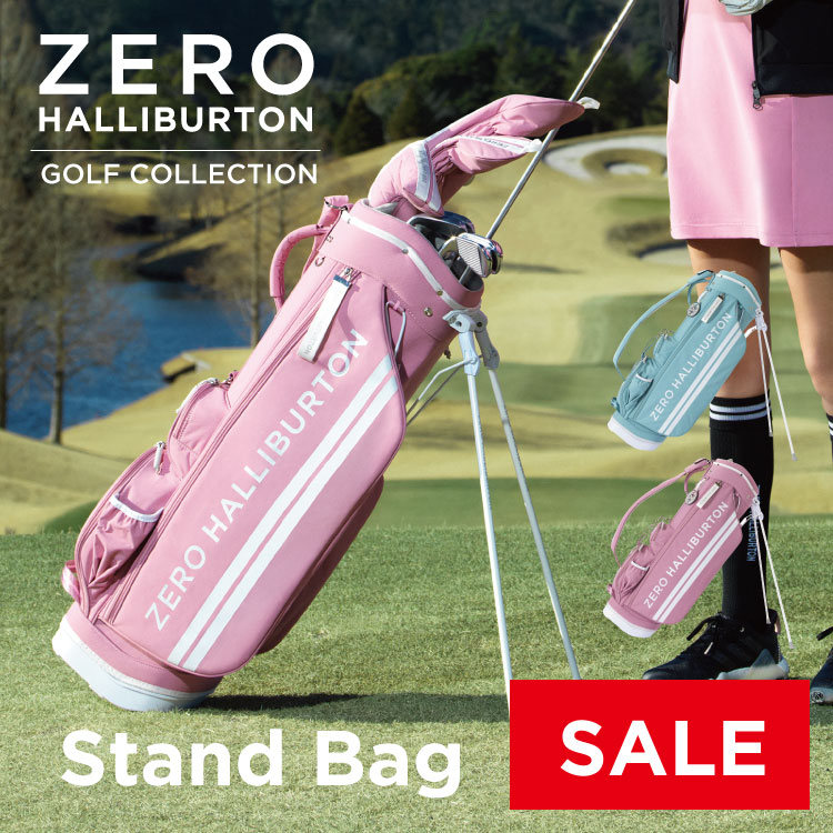 【安心の公式ストア 】セール30％オフ　レーザー刻印無料！<strong>ゼロハリバートン</strong> ZERO HALLIBURTON | ゴルフ GOLF | コーデュラリップストップシリーズ スタンドバッグ キャディバッグ 口径9型（6分割）　46インチクラブ対応　2.9kg ZHG-CB4 Stand Bag 82581