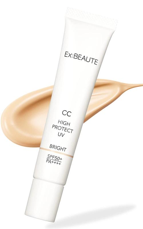 エクスボーテ SPF50+ 化粧下地 CCクリーム 日本製 CCハイプロテクトUV 30g ブライトカラー BBクリーム ファンデーション 紫外線吸収剤不使用 美容成分