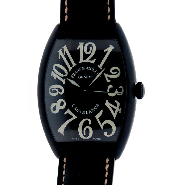 フランクミュラー　FRANCK MULLER　カサブランカ　6850CASA NR　自動巻　黒　100本限定　PVD　【新品】フランクミュラー　カサブランカ　送料無料！！