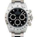 ロレックス　デイトナ　SS　Ref.116520 送料無料！！ロレックス　ROLEX　デイトナ　SS　Ref.116520　ブラック　黒文字盤　ランダム　未使用