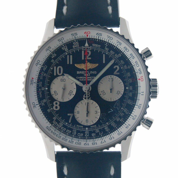 ブライトリング　BREITLING　ナビタイマー01　A022B02KBA　自動巻　ブラックアラビア　SS　革　43mm　新品