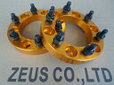 ワイドトレッドスペーサー 6穴 2枚組 PCD139.7 ボルトピッチM12x1.5 厚さ25mm