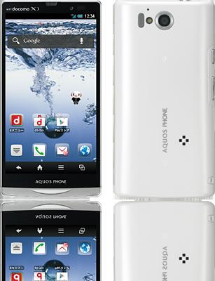 docomo AQUOS PHONE ZETA SH-09D ホワイト 本体のみ Cランク 【送料無...:zexon:10004446