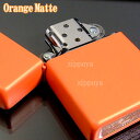【ZIPPO】ジッポ/ジッポー Orange Matte オレンジ マット 231