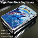 Zippo Point Black Guy Harvey C̐ Wb| 21050