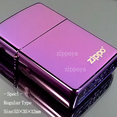 ZIPPO Wb| C^[ Wb|C^[ Abyss w Logo PVDH p[v 24747ZL