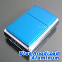 【ZIPPO】ジッポ/ジッポー Blue Anodized Aluminum アルミプレート 686