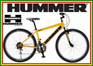 【防犯登録無料!傷害保険無料!】【2015年モデル】HUMMER(ハマー)ATB650B27.5インチ18段変速マウンテンバイク