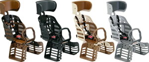 【自転車用後ろ子供乗せ】OGK(オージーケー)RBC-007DX3(ヘッドレスト付デラックスうしろ子供のせ)