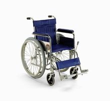 自走式(自繰式)車椅子　カワムラサイクル　KR-501N　スチール　座幅40センチ-送料激安-