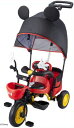 【送料無料!】アイデス(ides) 幼児用三輪車 カーゴ サンシェード ミッキーマウス 三輪車