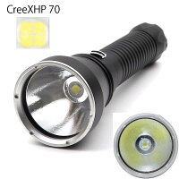 Cree XHP70 LEDダイビング ライト 4000ルーメン 26650x2本 100メートル防水 スキューバ 素潜り ナイトダイブの画像